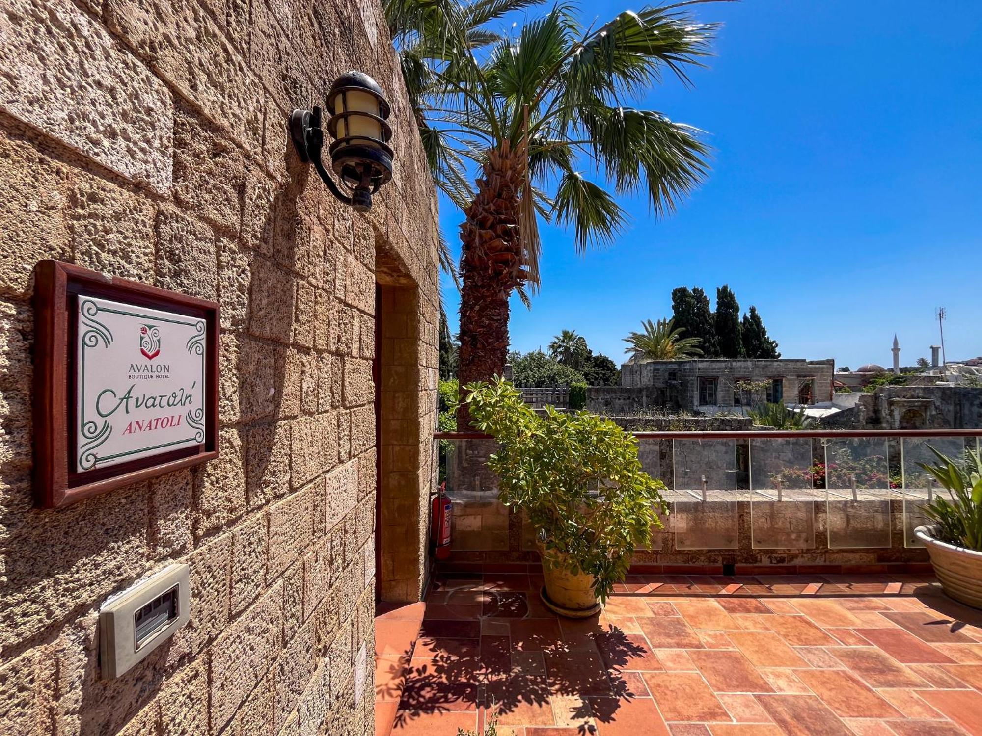 Avalon Boutique Hotel Rhodes Rhodes City Екстер'єр фото